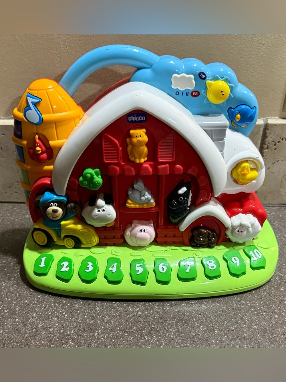 chicco Farm Activity  - Colorful Interactive Kids Toy
